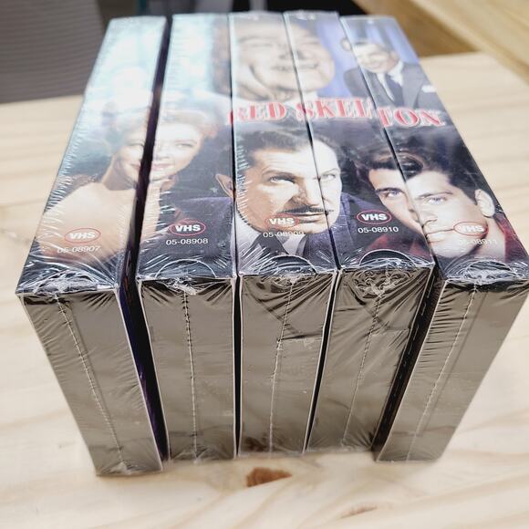 Greatest Comedy Shows Red Skelton - 5-Pack (VHS, 5-Tape Set **SEALED** - Picture 7 of 14